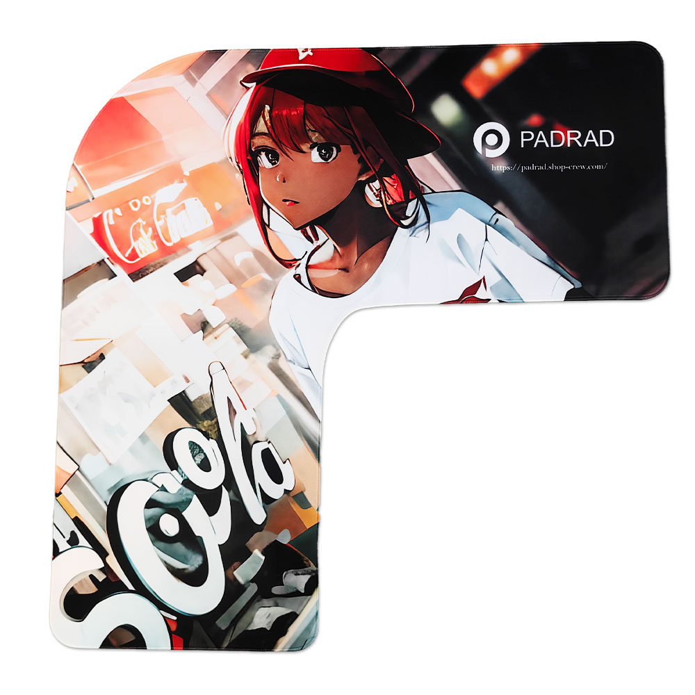 L字型特注マウスパッド