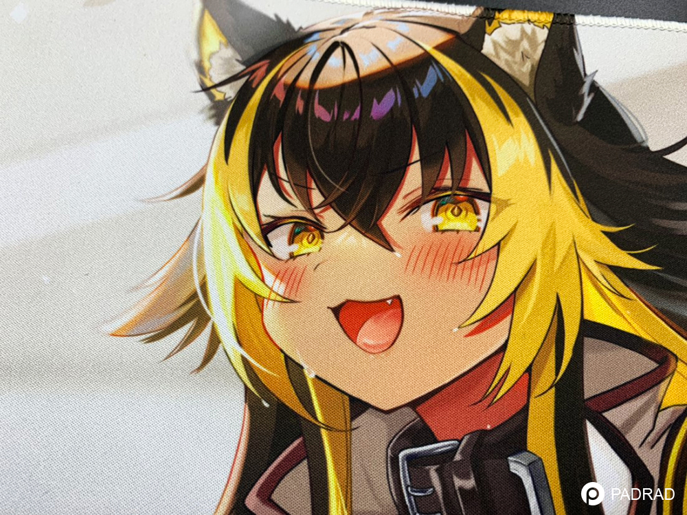 猫小夜くろえ様オリジナルゲーミングマウスパッド制作例