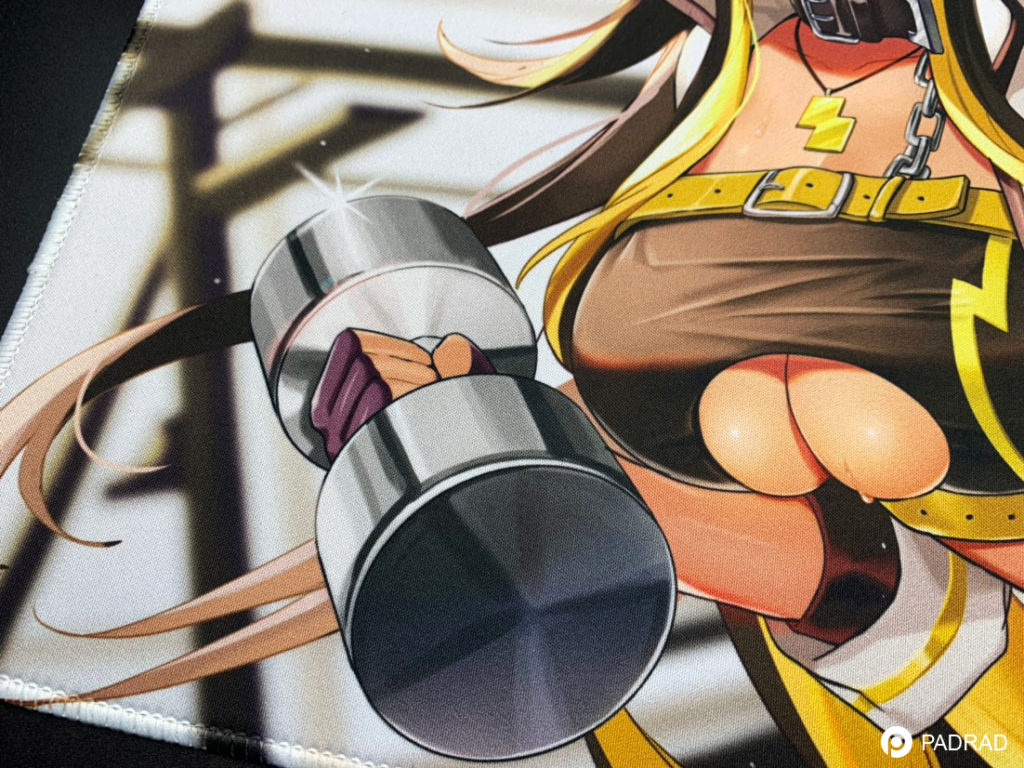 猫小夜くろえ様オリジナルゲーミングマウスパッド制作例