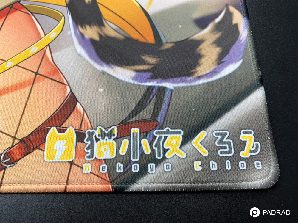 猫小夜くろえ様オリジナルゲーミングマウスパッド制作例