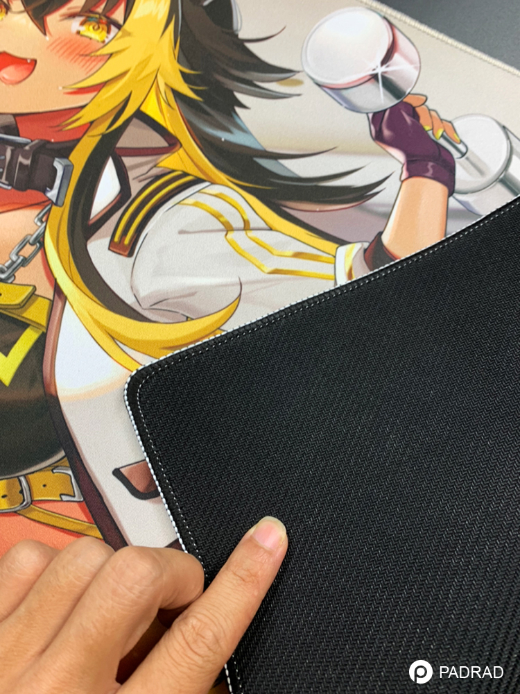 猫小夜くろえ様オリジナルゲーミングマウスパッド制作例